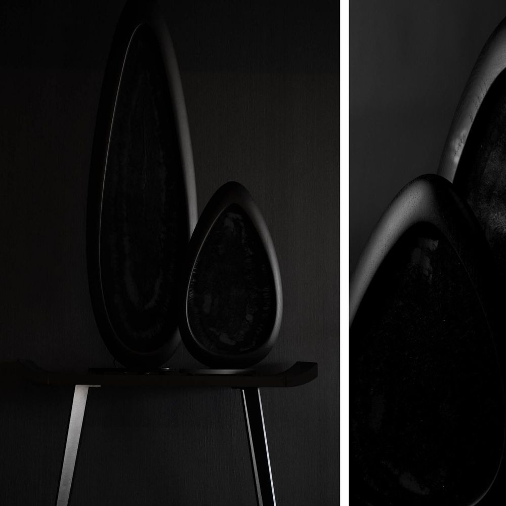 Objets de décoration - GÉODE Lampe à poser "Onyx" - MURIEL UGHETTO