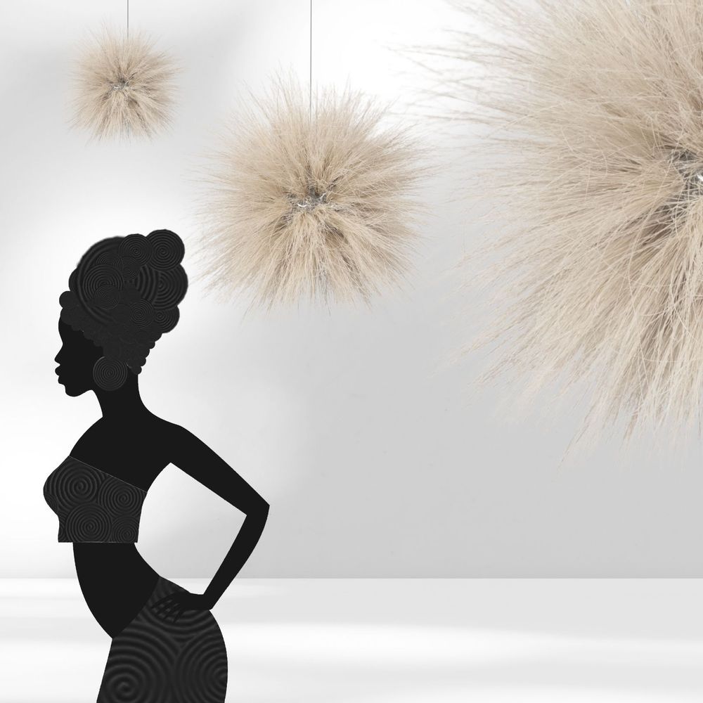 Hanging lights - MON YTRUC EN PLUME Feather Pendant lamp" Peacock " - MURIEL UGHETTO