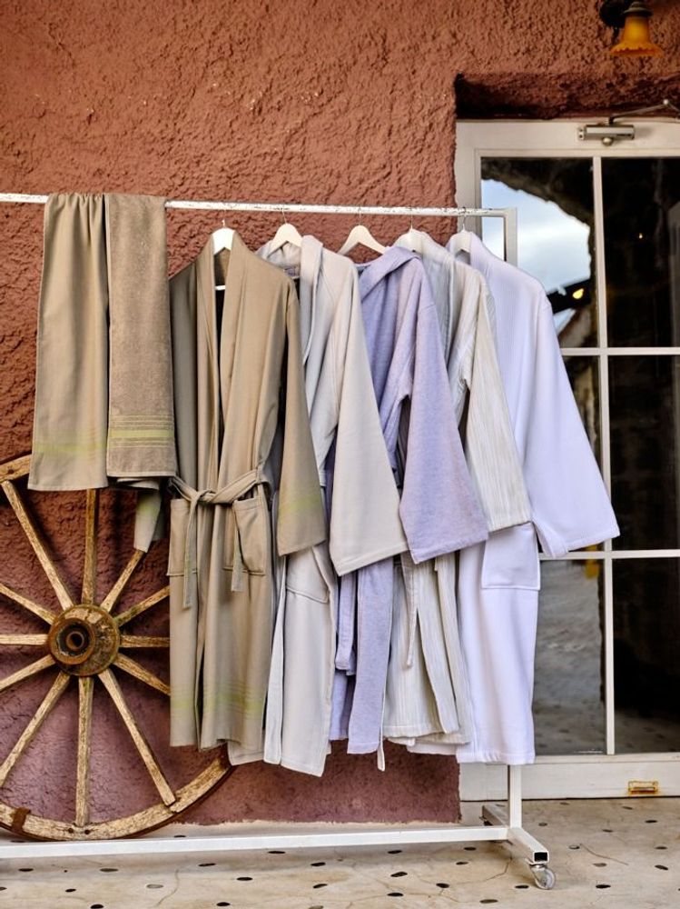 Bathrobes - Double Face Bathrobe - AZUR