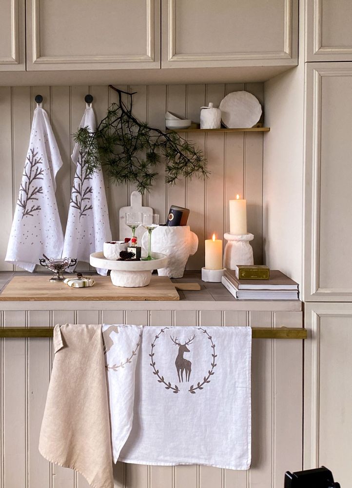 Torchons - Lavette de lin, lavé doucement - DOROTHEE LEHNEN