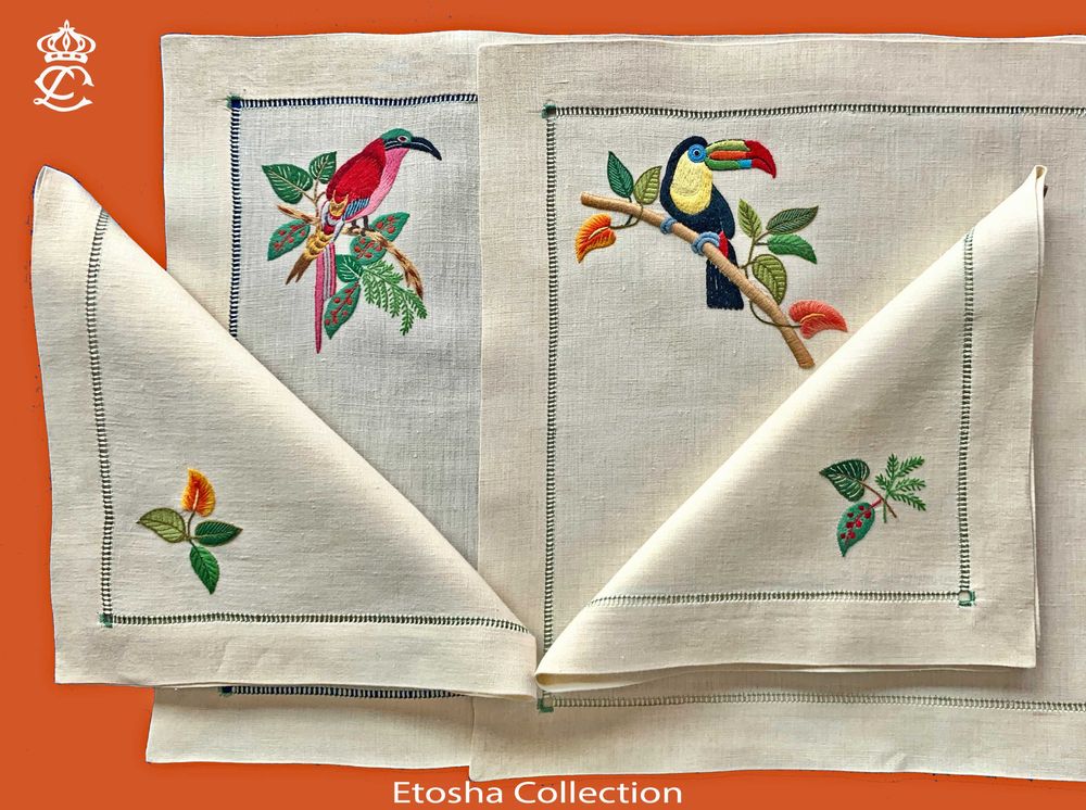 Unique pieces - Placemats and napkins - LINHO DO CASTELO - LIN DE CHATEAU