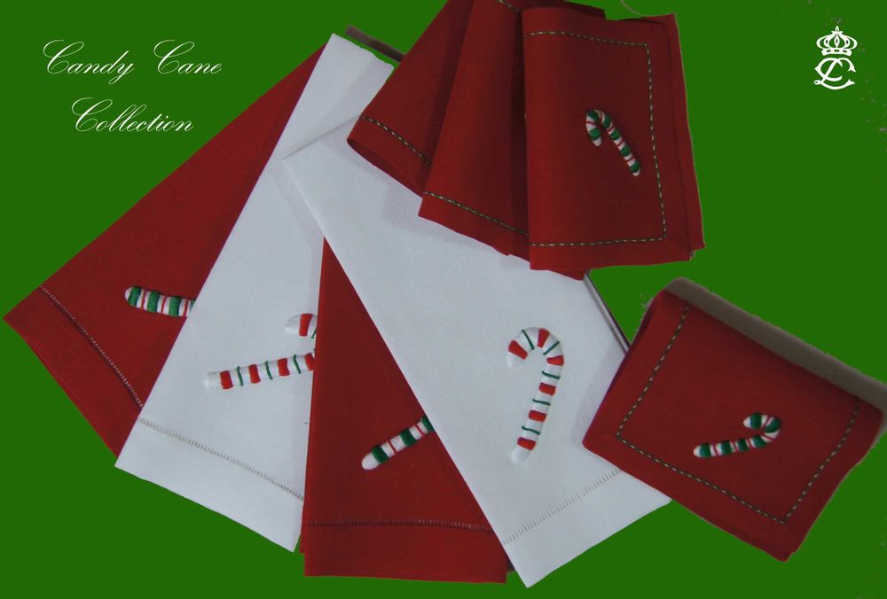Table linen - COCKTAIL NAPKINS - LINHO DO CASTELO - LIN DE CHATEAU