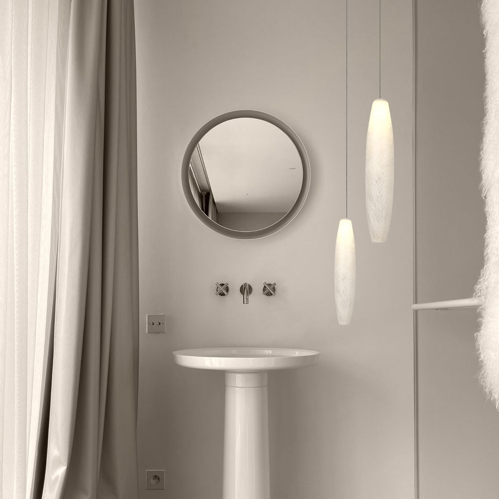 Hanging lights - OGIVE Suspension" Quartz " - MURIEL UGHETTO