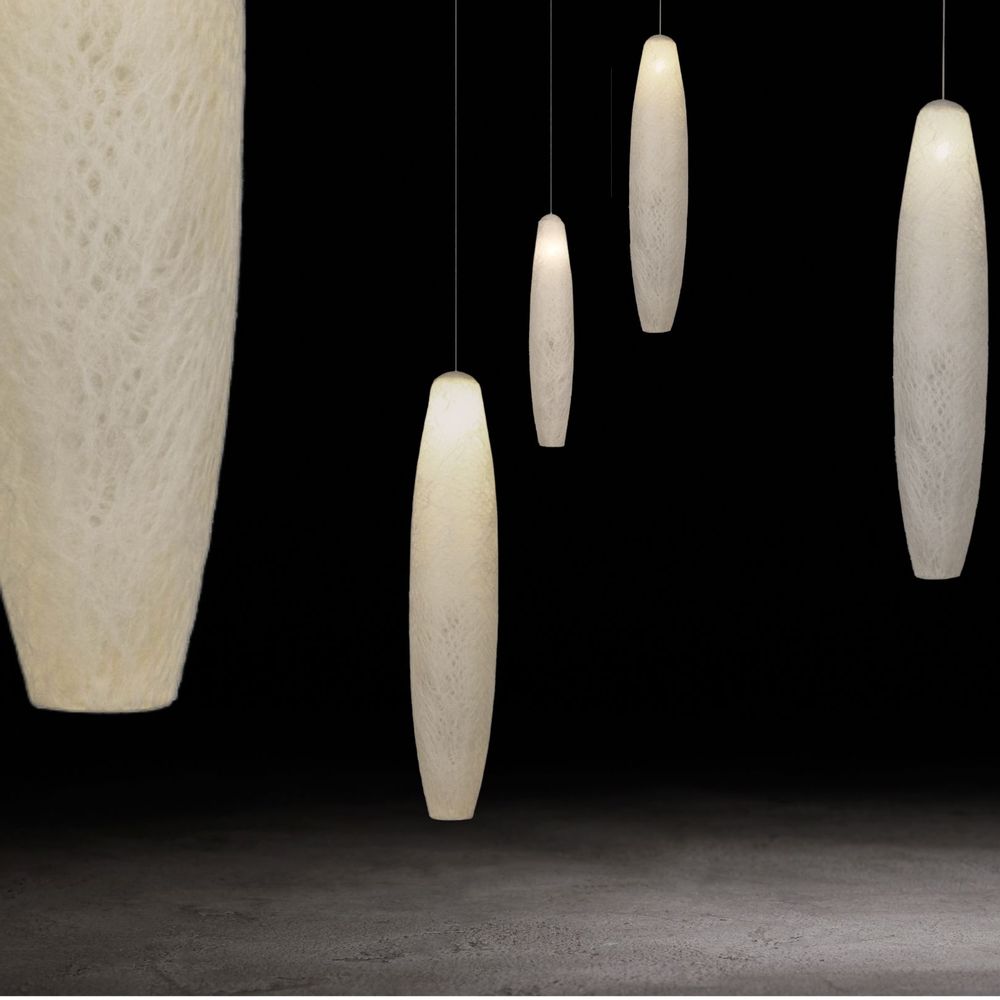 Hanging lights - OGIVE Suspension" Quartz " - MURIEL UGHETTO