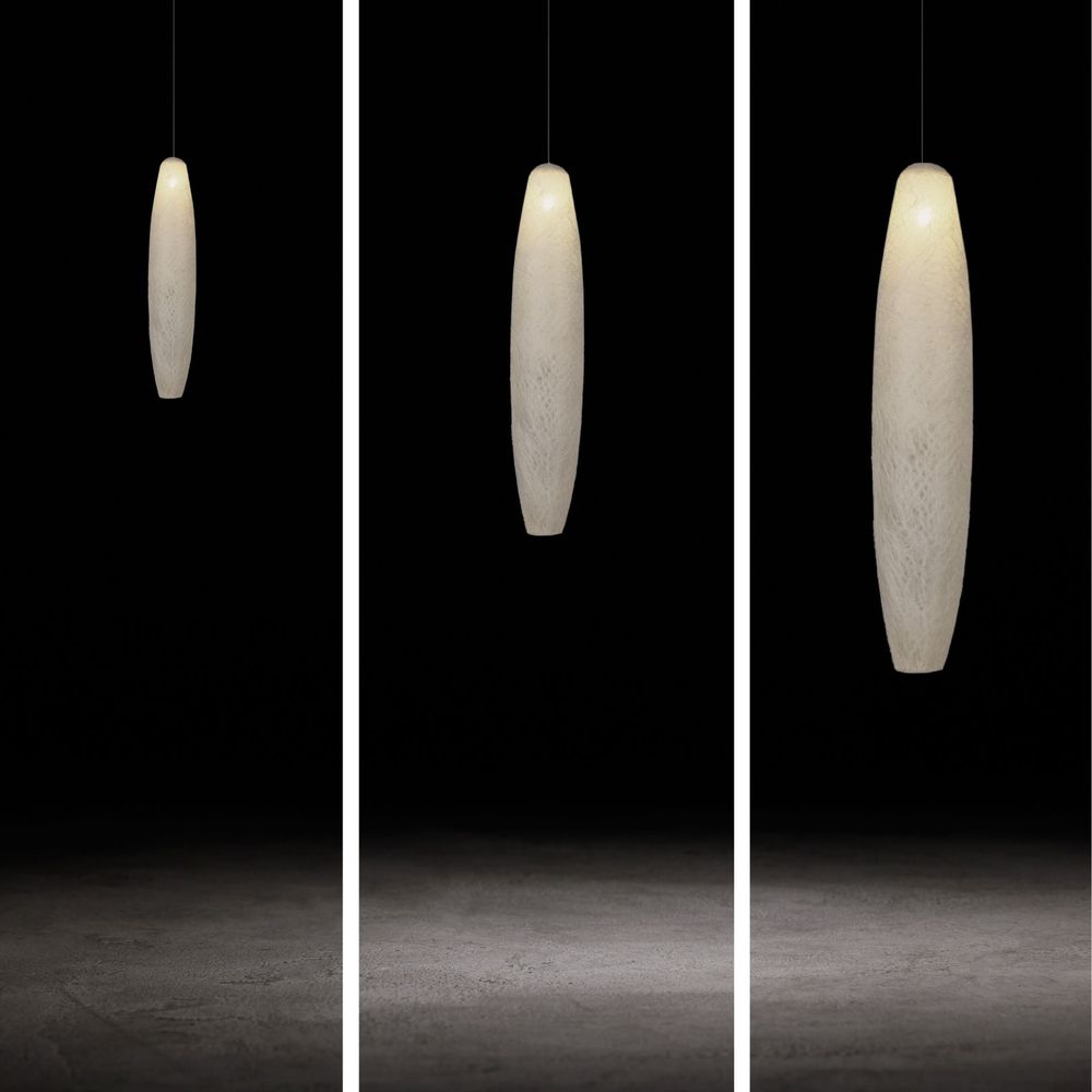 Hanging lights - OGIVE Suspension" Quartz " - MURIEL UGHETTO
