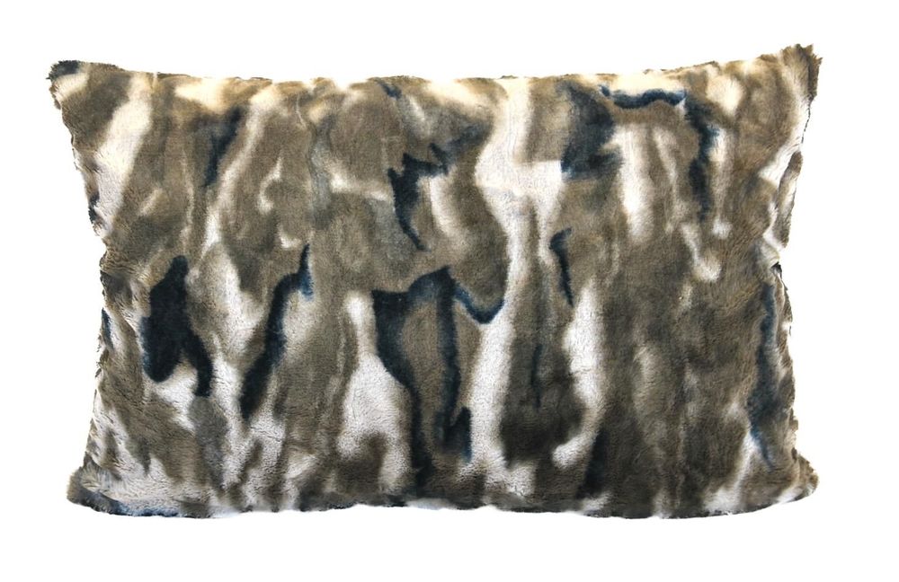 Couettes et oreillers  - Coussin Shabby gris 40*60 - DECKENKUNST MANUFAKTUR GERMANY