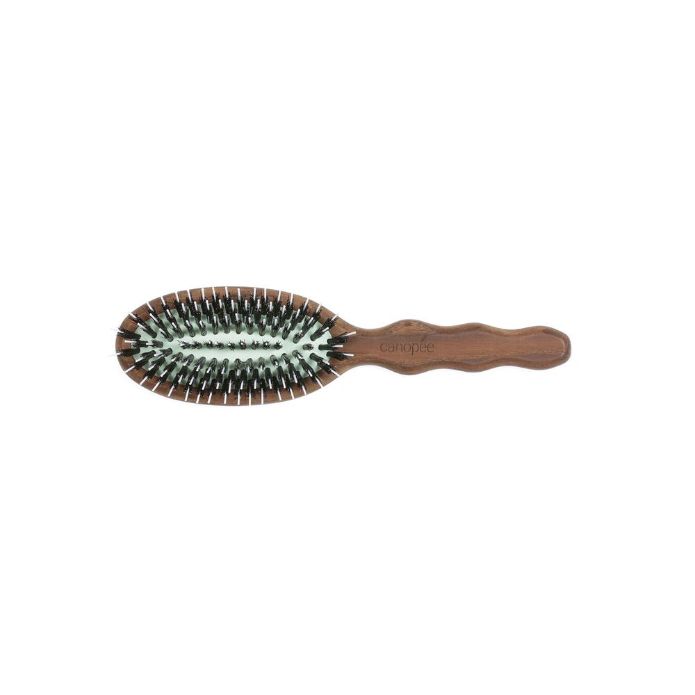 Hair accessories - 8607 Pneumatic Detangling Brush 100% wild boar hair & nylon tips - ALTESSE STUDIO