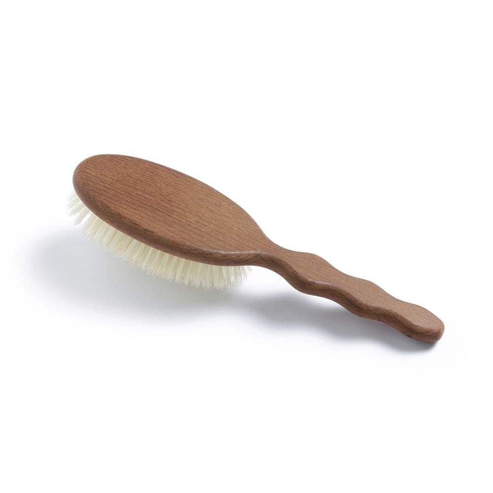 Hair accessories - 4611 100% White Silk Pneumatic Care Brush - ALTESSE STUDIO