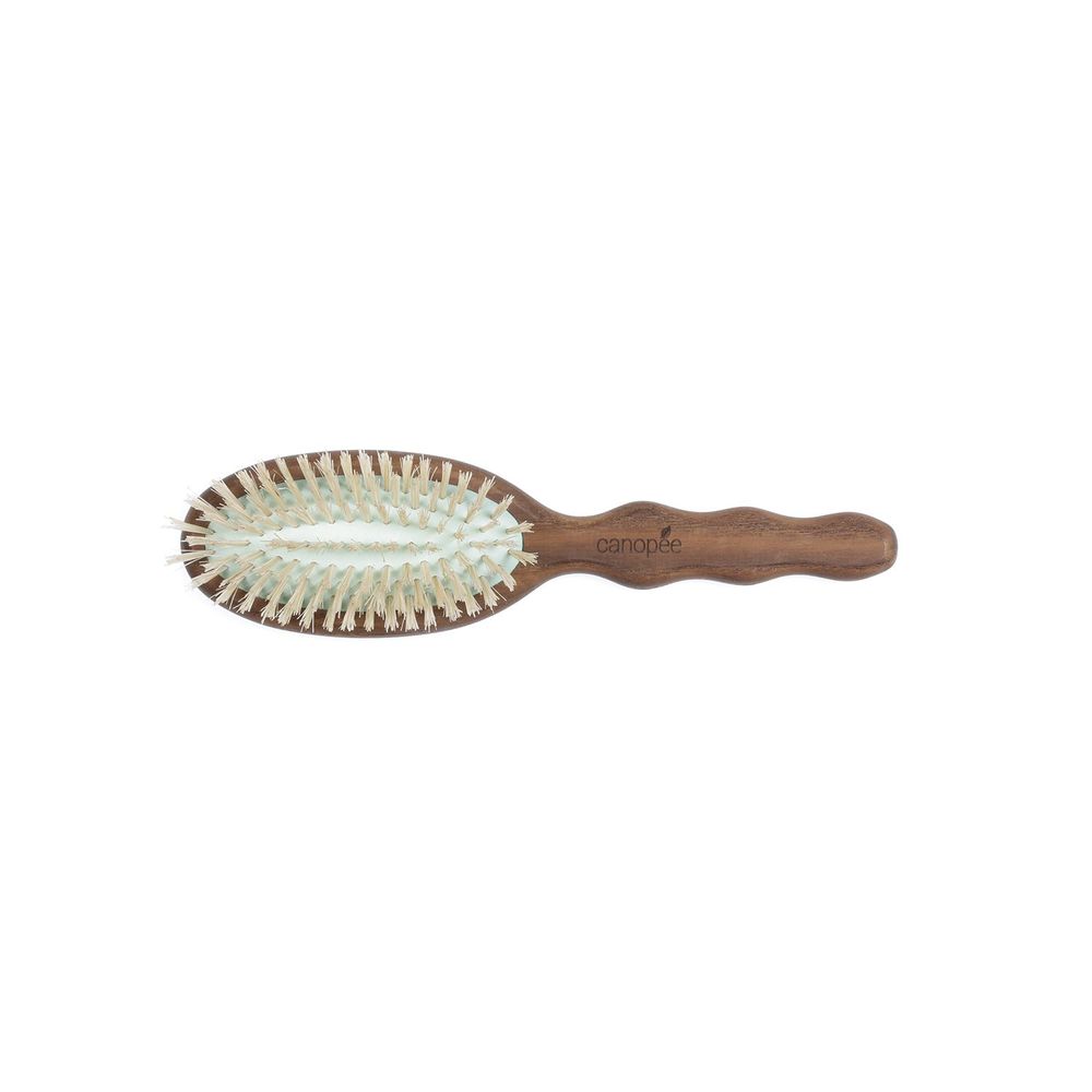 Hair accessories - 4607 100% White Silk Pneumatic Care Brush - ALTESSE STUDIO