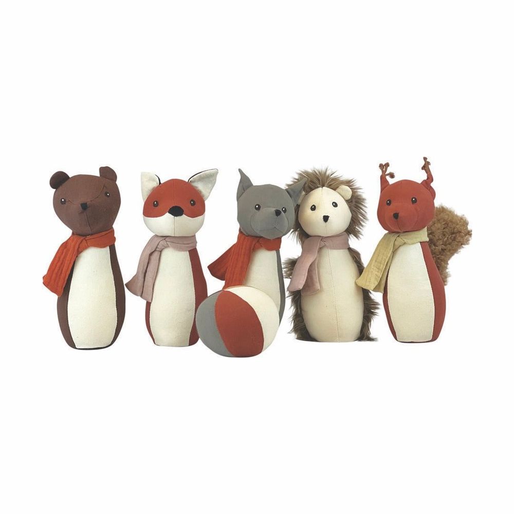 Soft toy - Bowling game - Forest Animals - EGMONT TOYS