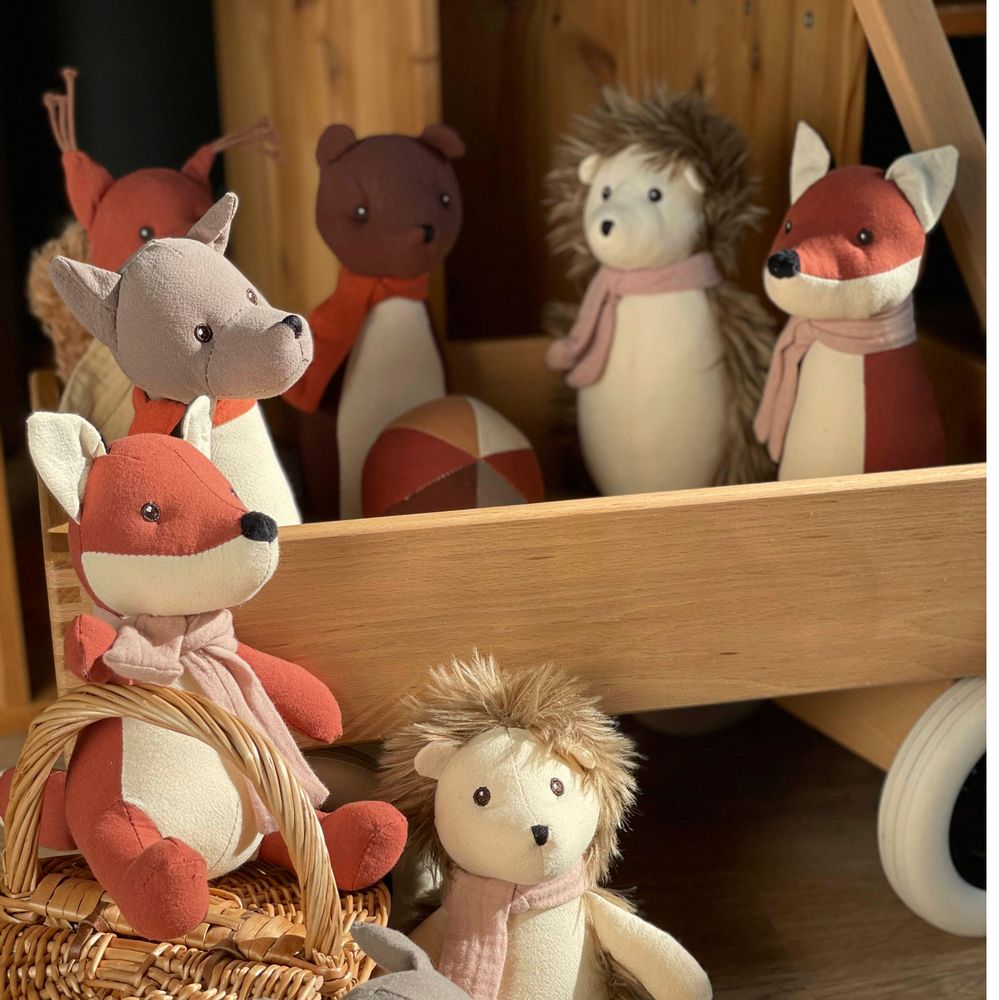Soft toy - Bowling game - Forest Animals - EGMONT TOYS