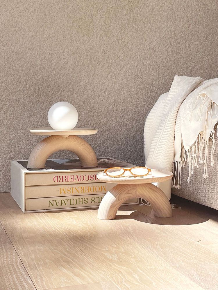 Trays - POPYPLATE bleached ash - MADEMOISELLE JO