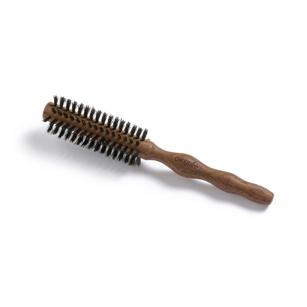 Hair accessories - 8-row 100% Wild Boar Round Brush - ALTESSE STUDIO