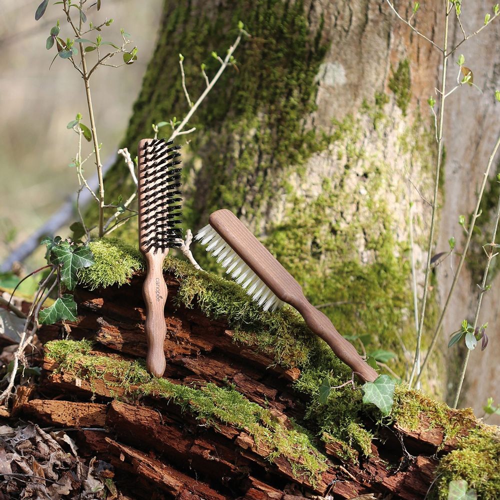 Hair accessories - 100% Wild Boar Hair Straightener Brush - ALTESSE STUDIO