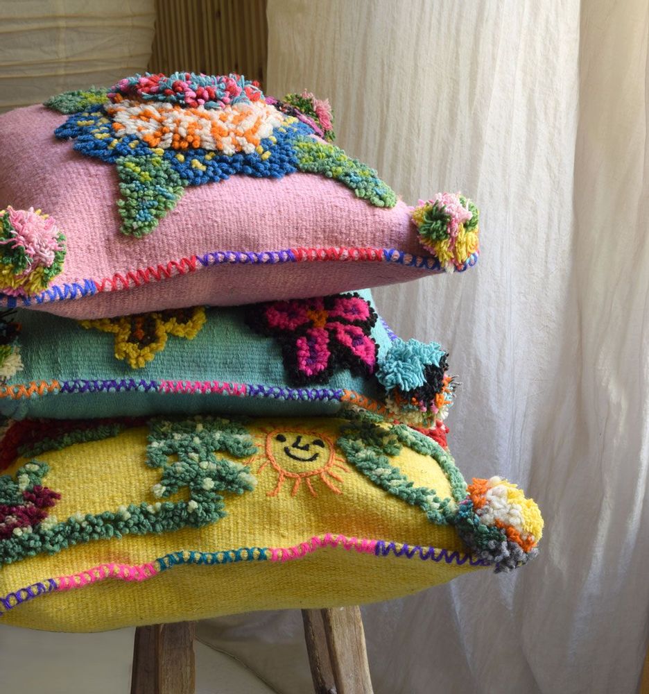 Coussins - Housses de coussin "Les Fleurs" - PO! PARIS