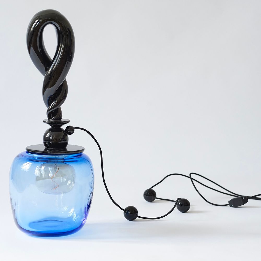 Table lamps - Avantgarde Glass lighting object - MARINA BLANCA