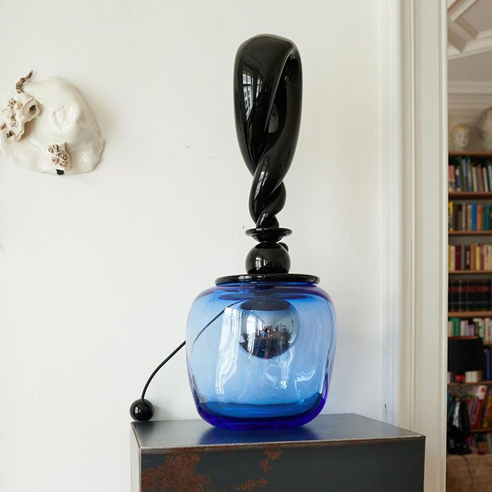 Table lamps - Avantgarde Glass lighting object - MARINA BLANCA