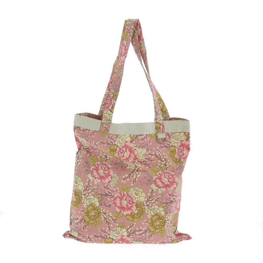 Coussins - BLOOM Tote Bag 38x40 cm TERRACOTTA - EN FIL D'INDIENNE...