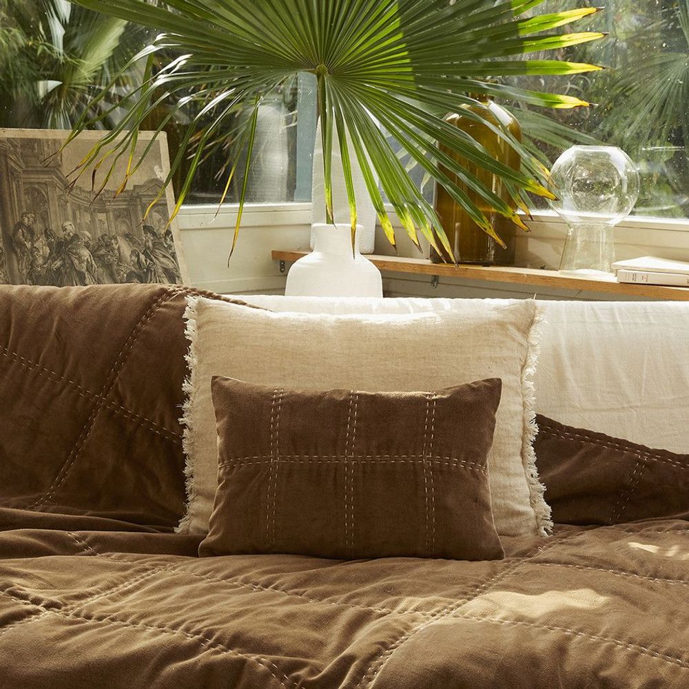 Cushions - Boho Cushion Cover 30X45 Cm - EN FIL D'INDIENNE...