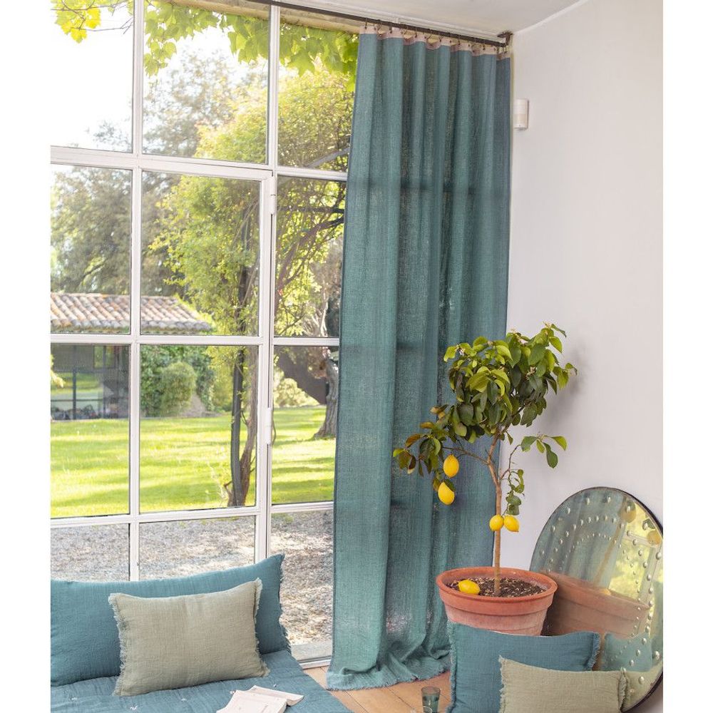 Rideaux et voilages - ETAMINE Voile 140x300 cm - EN FIL D'INDIENNE...