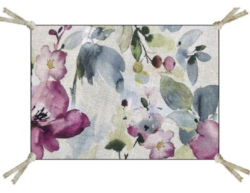 Coussins textile - FLORA coussin 25x35cm housse N°1 FLORA ECRU - EN FIL D'INDIENNE...