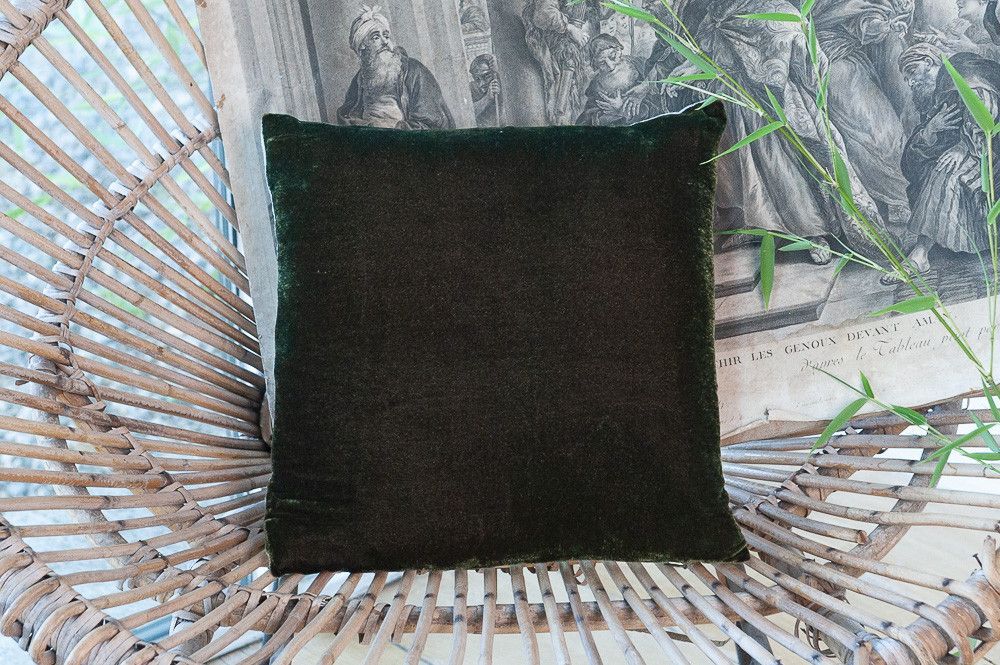 Coussins textile - FORTUNA Housse de coussin 30x30 cm - EN FIL D'INDIENNE...