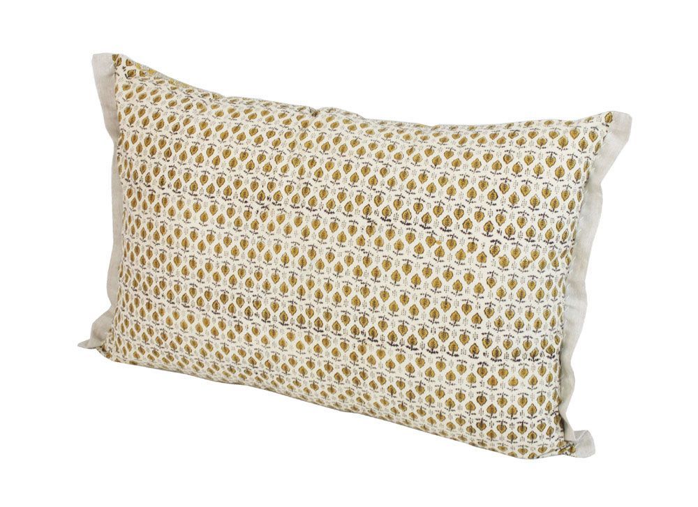 Rideaux et voilages - INDIENNE Housse de coussin 35x50 cm - EN FIL D'INDIENNE...