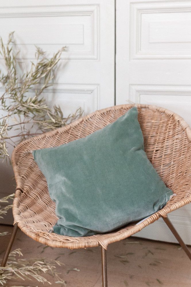 Fabric cushions - Lyric Cushion Cover 45X45 Cm - EN FIL D'INDIENNE...