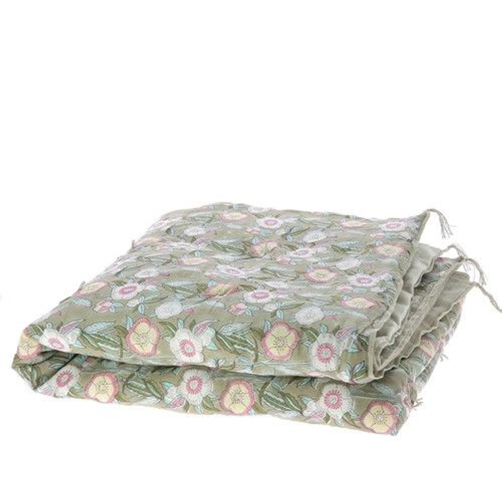 Linge de lit - PENSEE VELOURS Bout de lit 90x200 cm BEIGE - EN FIL D'INDIENNE...