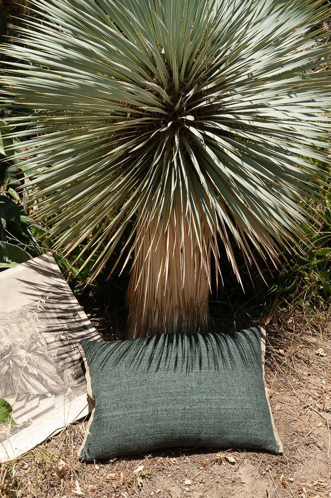 Coussins textile - VARANASI Housse de coussin 40X55 cm - EN FIL D'INDIENNE...