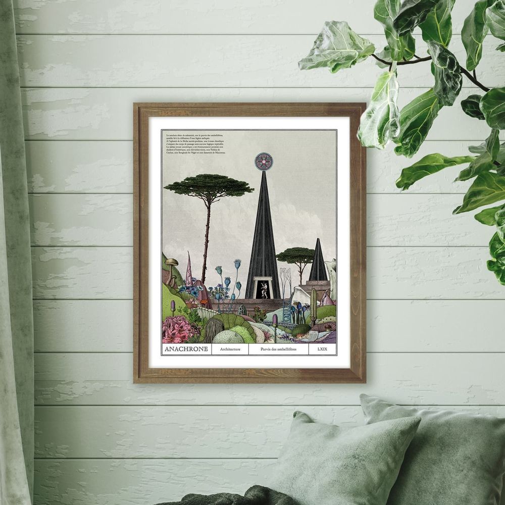 Poster - Artist poster - Parvis des ombelliferes - ANACHRONES