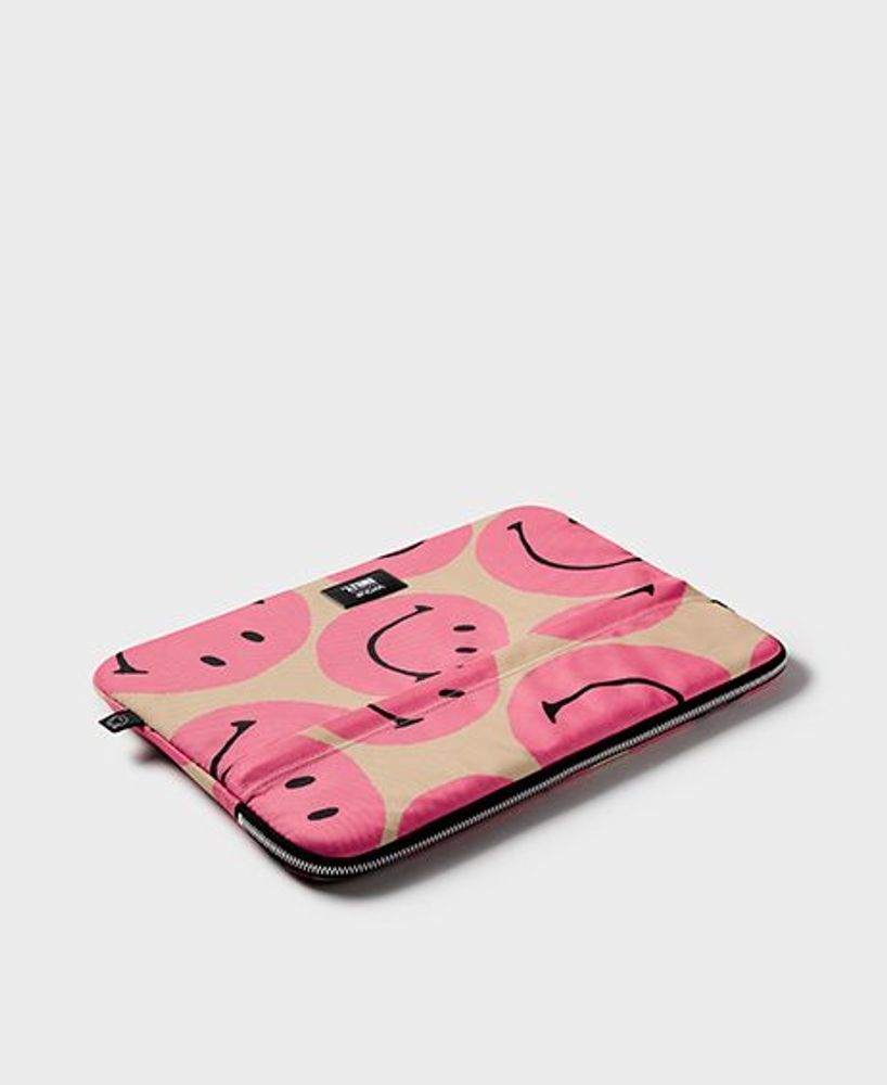 Office sets - Smiley Pink Laptop Sleeve ♻️ - WOUF