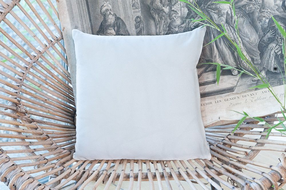 Coussins textile - FORTUNA Housse de coussin 30x30 cm - EN FIL D'INDIENNE...