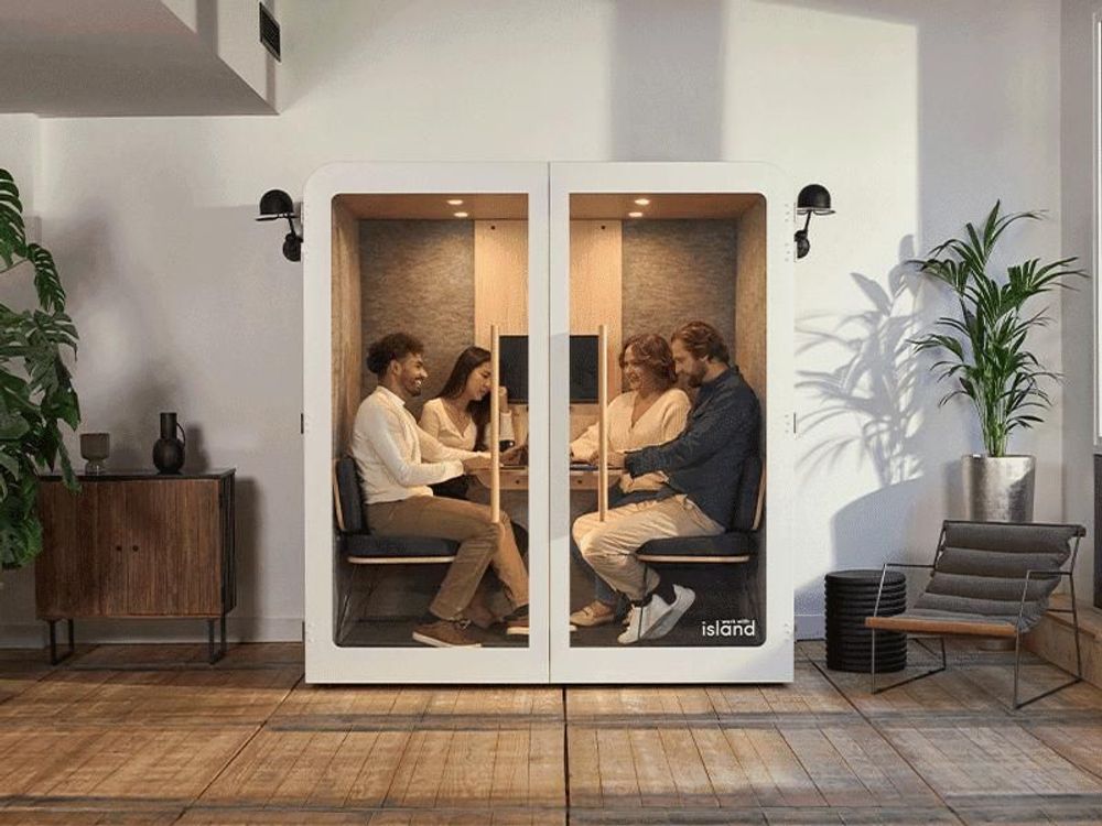 Aménagements pour bureau - Island QUATTRO - WORK WITH ISLAND