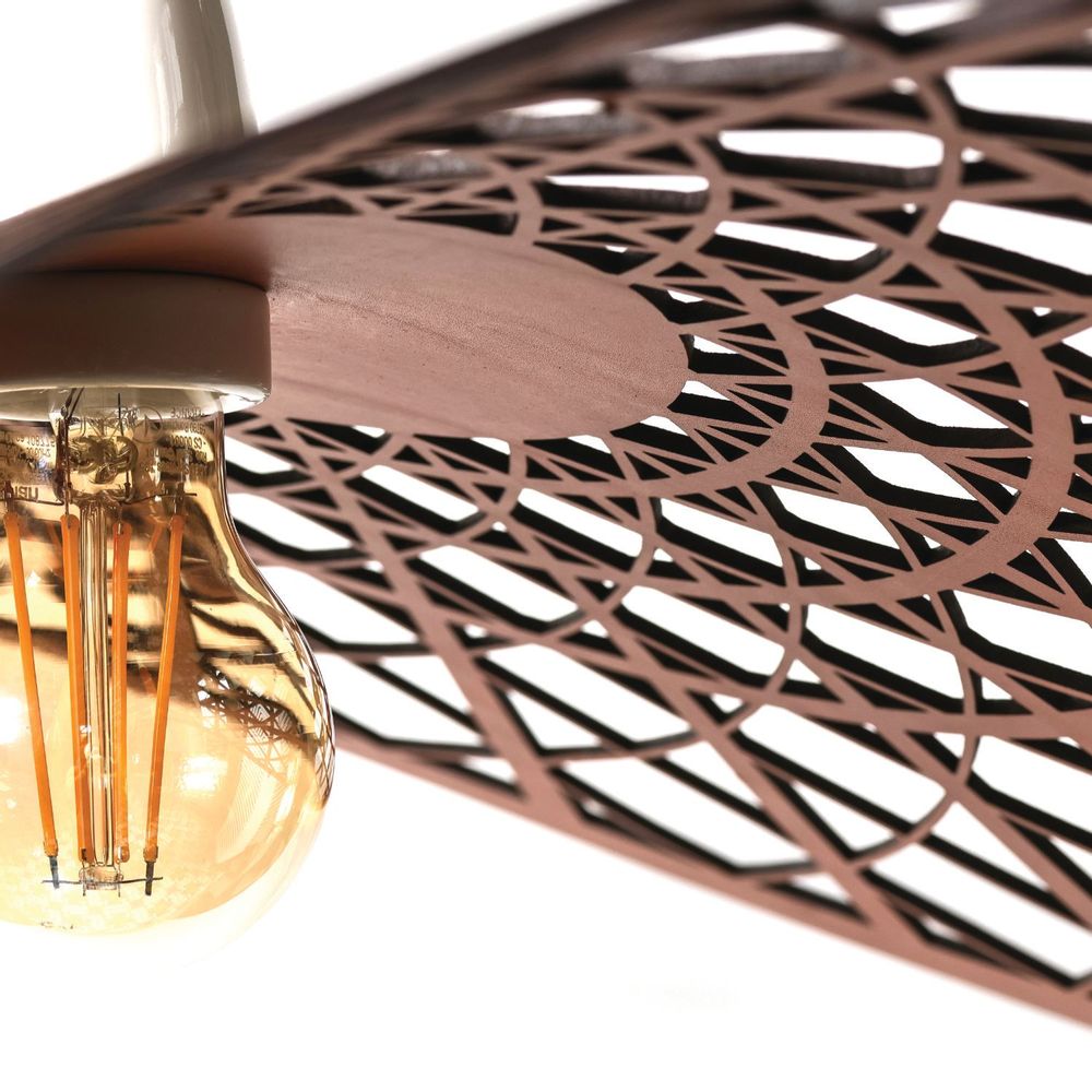 Design objects - ESSAM SUSPENSION - WHISKEY LEATHER - LULE STUDIO