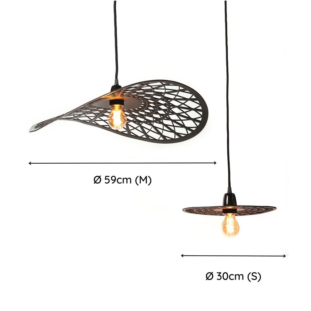 Design objects - ESSAM SUSPENSION - WHISKEY LEATHER - LULE STUDIO