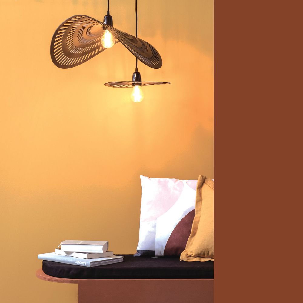 Objets design - SUSPENSION JONGA - CUIR WHISKY ou NOIR - LULE STUDIO