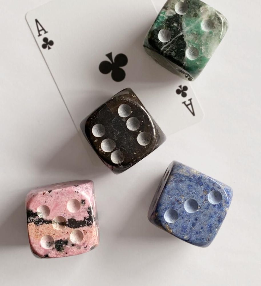 Decorative objects - Big Dice - Set of 2 or 4 - DAR PROYECTOS