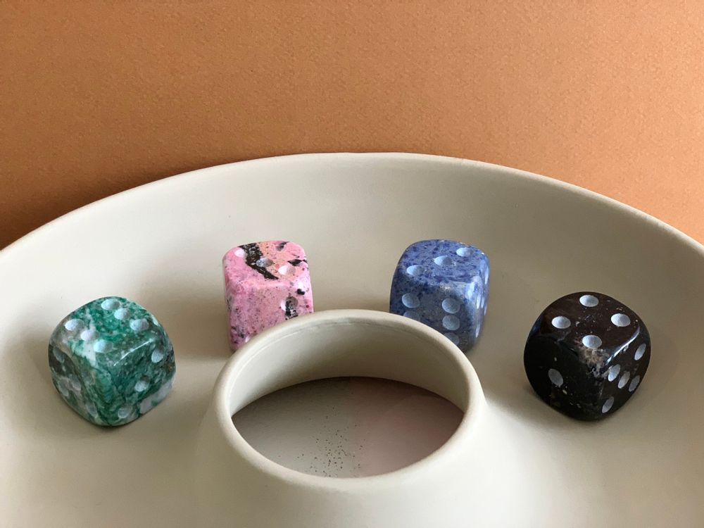 Decorative objects - Big Dice - Set of 2 or 4 - DAR PROYECTOS