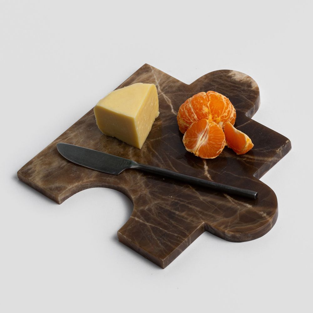 Design objects - Puzzle Piece Cutting Board - Stone - DAR PROYECTOS