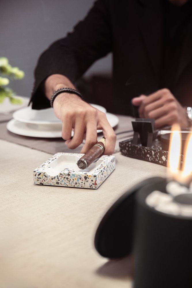 Accessoires de jardinage - The Baron (Terrazzo Blanc) - ESPATIO