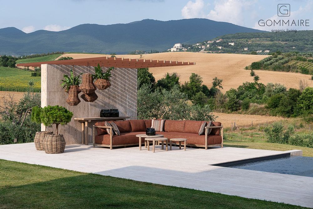 Sofas - Sofa L-shape Mieke - GOMMAIRE