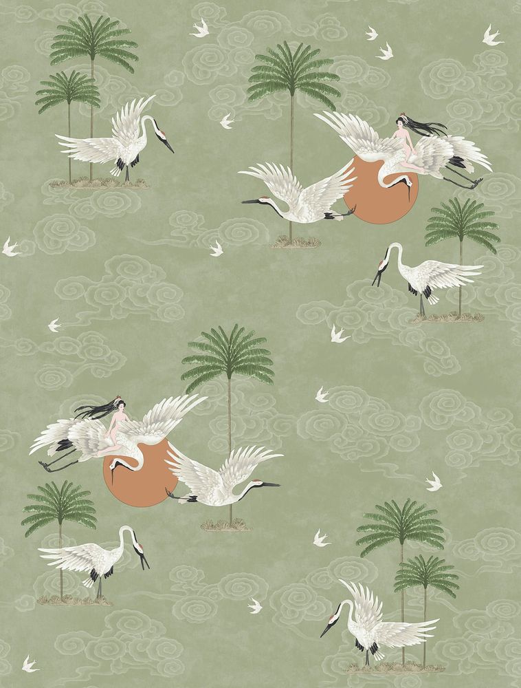Wallpaper - Legends of a Thousand Cranes - ICH WALLPAPER