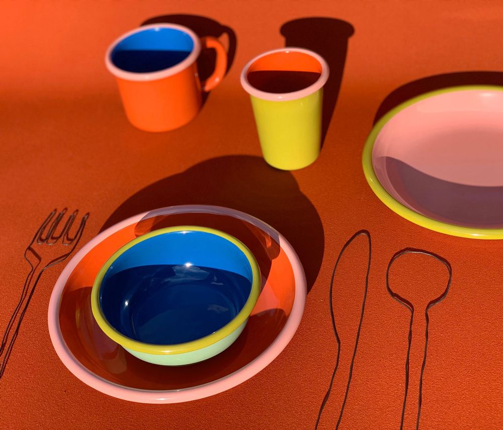 Bowls - Colorama Collection - BORNN ENAMELWARE