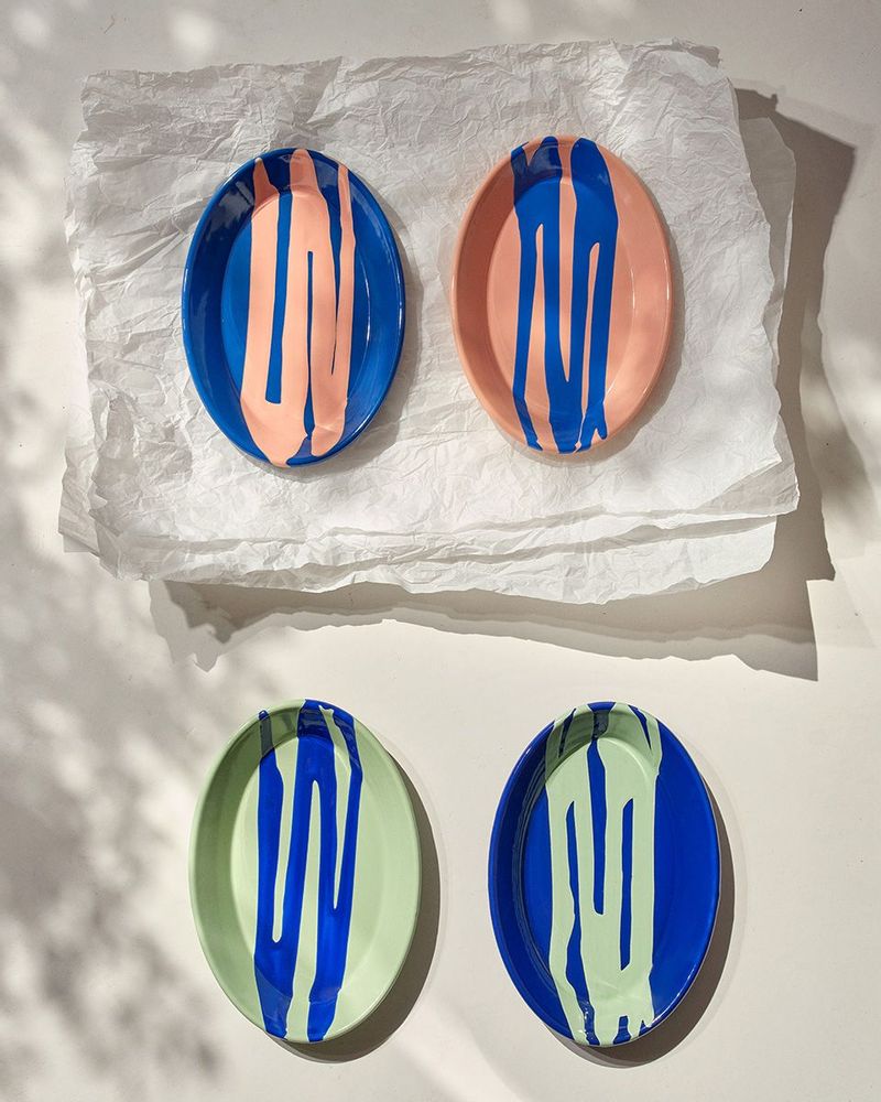 Assiettes de réception - Primavera Collection - BORNN ENAMELWARE