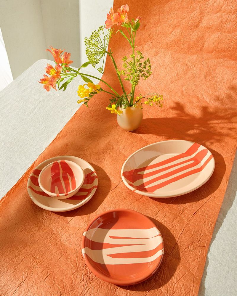 Assiettes de réception - Primavera Collection - BORNN ENAMELWARE