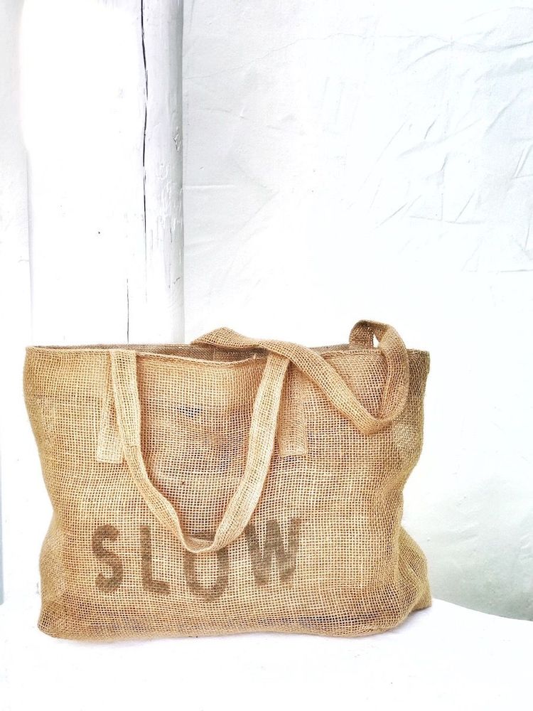Shopping baskets - Natural tote bags - Jute mesh - ATELIER COSTÀ