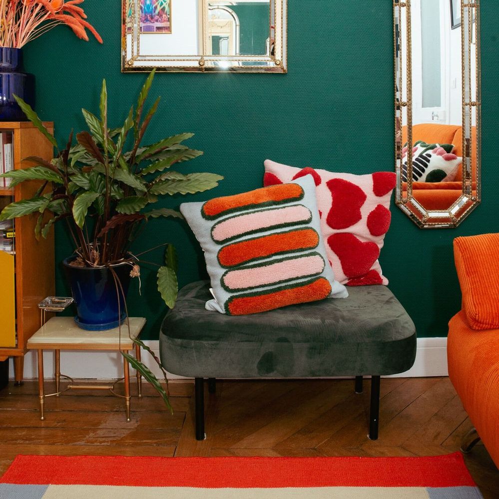 Cushions - Eclair de Ggénie cushion cover - COLORTHERAPIS