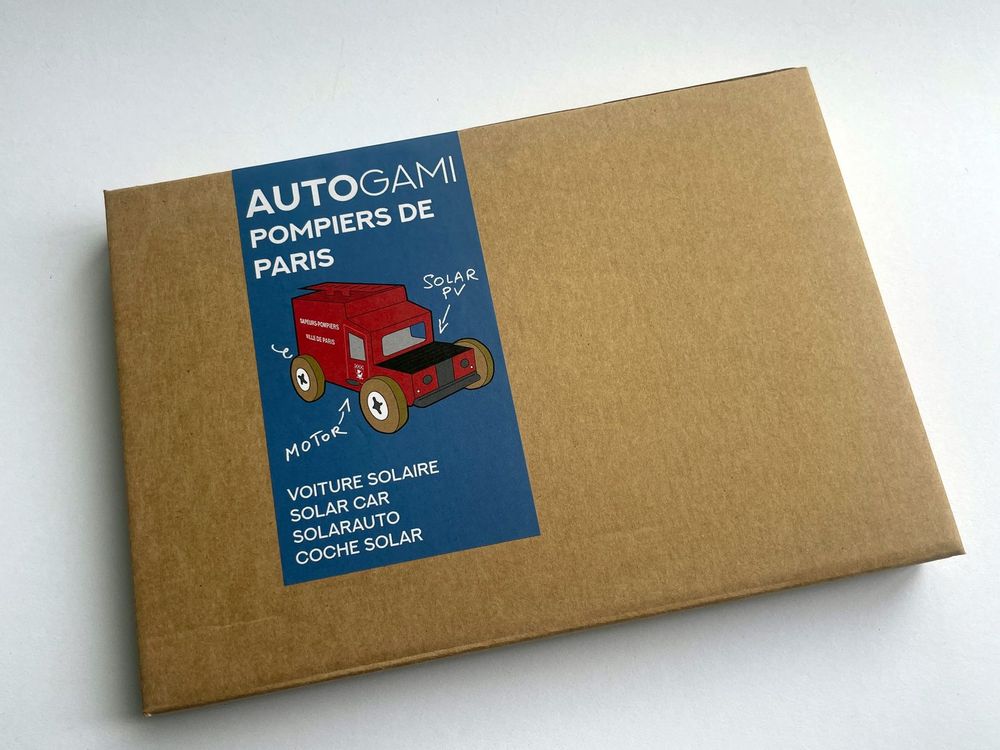 Gifts - Paris Fire Truck - LITOGAMI