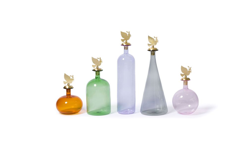 Objets design - Série de carafes colorées - ASMA'S CRAFTS